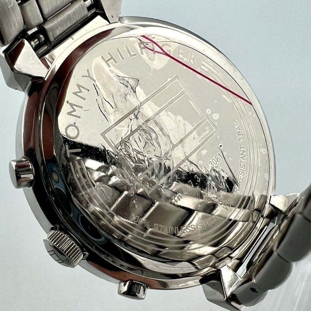 Tommy Hilfiger Multi Function Crystal Dial Stainl… - image 5